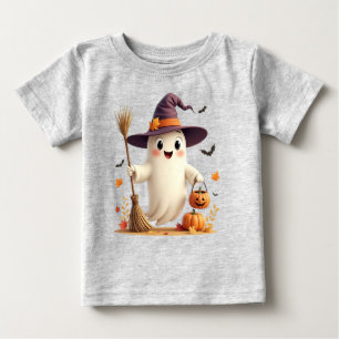 Camiseta Testemunha Bonita Fantasma Halloween Toddler T-Shi