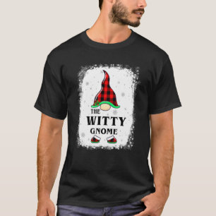 Camiseta Testemunha Gnomo Buffalo Xadrez Correspondendo Fam