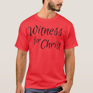 Camiseta Testemunha para Cristo