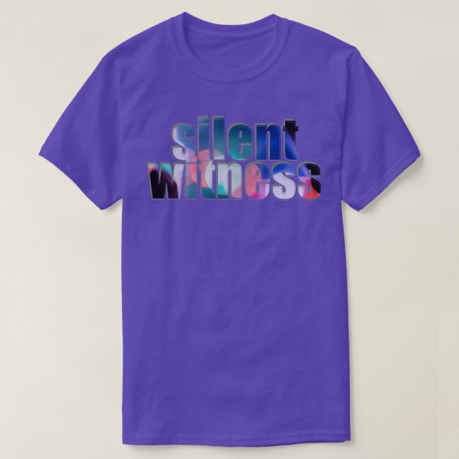 Camiseta testemunha passiva (Frente do Design)