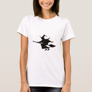 Camiseta Testemunha Voadora da Camisa-T de Halloween