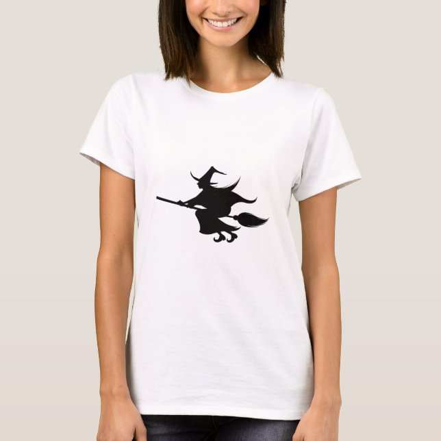 Camiseta Testemunha Voadora da Camisa-T de Halloween (Frente)