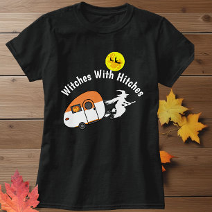 Camiseta Testemunhas com o Campo de Silhueta do Halloween