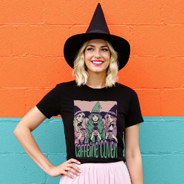 Camiseta Testemunhas de Halloween do Gótico de Pastel Coven