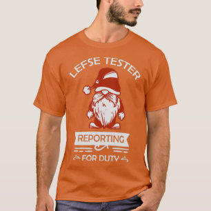 Camiseta Testemunho de esquerda para imposto Nordic red Nor