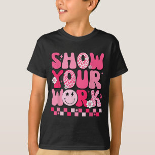 Camiseta Testi Motivacional no Dia de Teste do Professor de