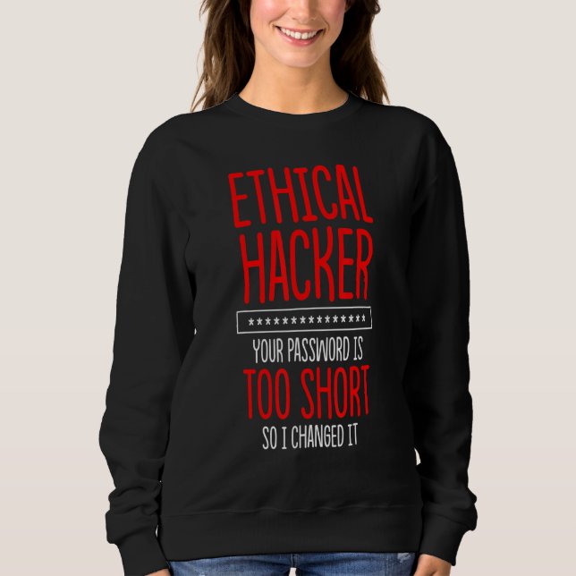 Camiseta Testor de Caneta 8 da Cybersecurity do Hacker Étic (Frente)