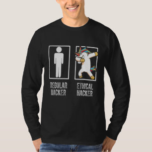 Camiseta Testor de Caneta de TI de cibersegurança do hacker