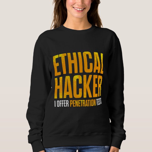 Camiseta Testor de Caneta de ti para cibersegurança do hack (Frente)