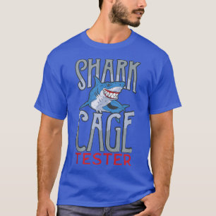 Camiseta Testor de gaiola de tubarão deficiente com Amputep