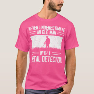 Camiseta Tesu Do Detector De Metais Que Detecta A Pesca De
