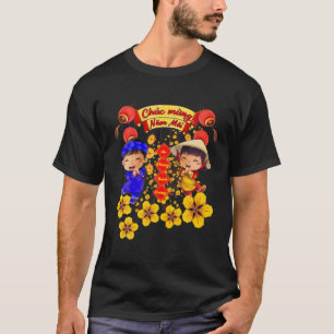 Camiseta Tet Tiger Chuc Mung, vietnamita lunar vietnamita d