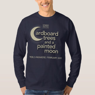 Camiseta Teta de manga longa do marinho CTPM