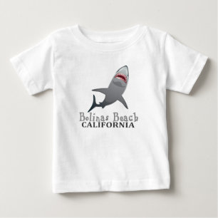 Camiseta Teto bebê de tubarão da Califórnia em Bolinas Beac