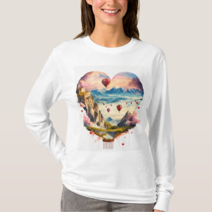 Camiseta Teto Clássico Do Pescoço Da Tripulação