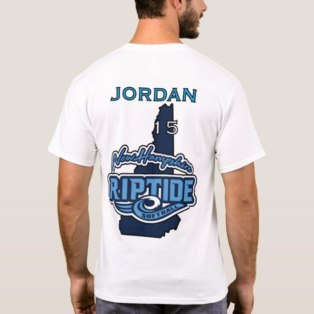 Camiseta Teto com Nome e Número Personalizados (Verso)