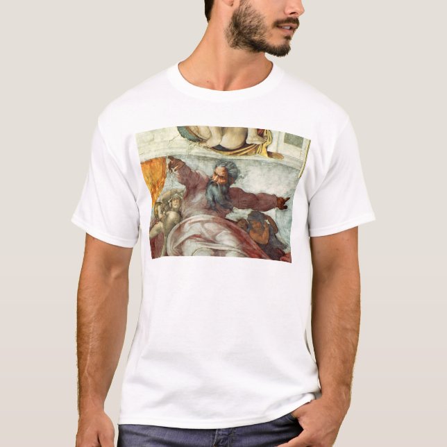 Camiseta Teto da capela de Sistine (Frente)
