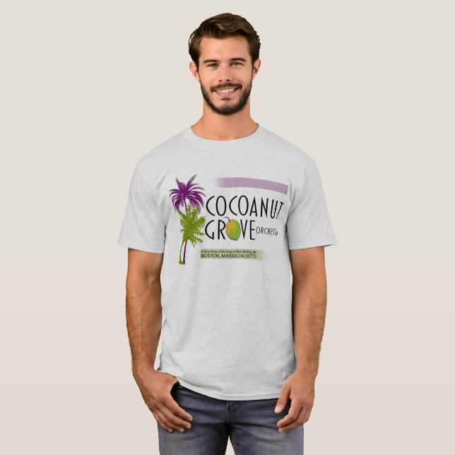 Camiseta Teto da Orquestra de Cocoanut Grove (Frente Completa)