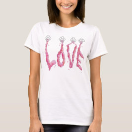 Camiseta Teto de Amor Rosa