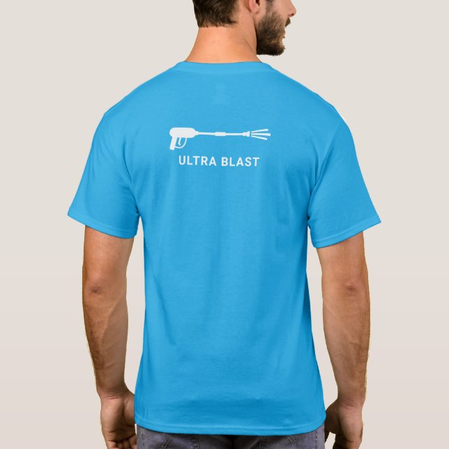Camiseta Teto de Arma da Água Potável (Verso)