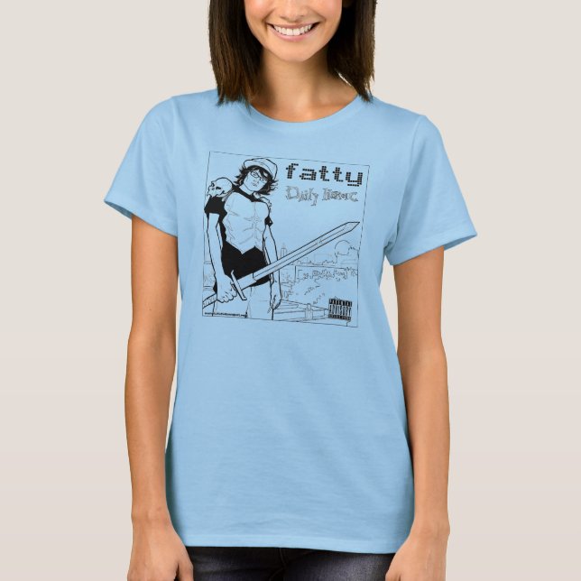 Camiseta Teto de Arte do Álbum B&W (Frente)