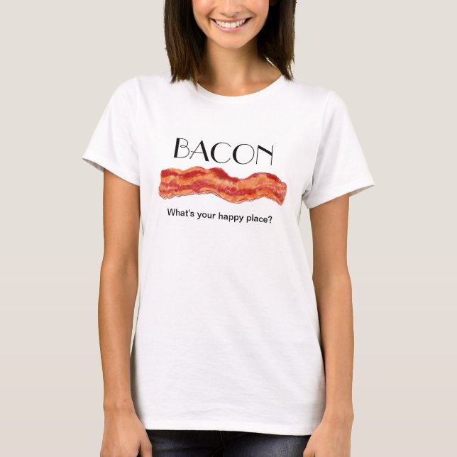 Camiseta Teto de bacon favorito (Frente)