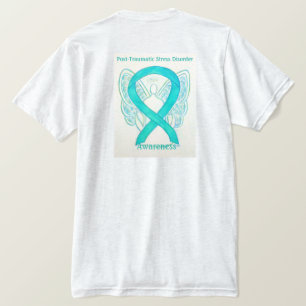 Camiseta Teto de Consciência da Perturbação do Estresse pos