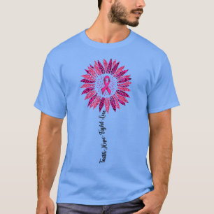 Camiseta Teto de Consciência do Cancer da Mama, Faith Hope