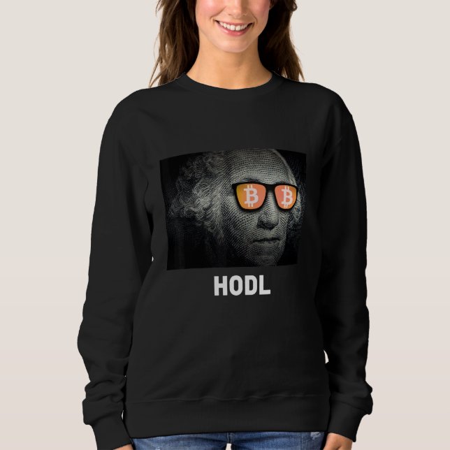 Camiseta Teto de Cryptocurrency Bitmoney Hodl (Frente)