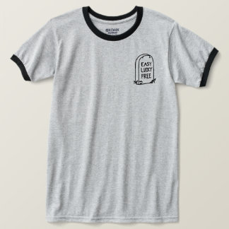 Camiseta Teto de Dedo Livre e Fácil Sorte