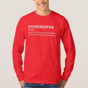Camiseta Teto De Definição De Contador Engraçado