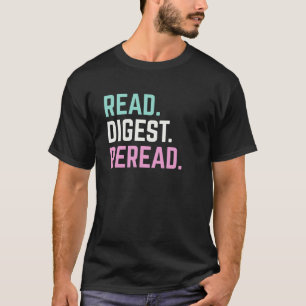 Camiseta Teto de Entusiastas de Livros e Educação
