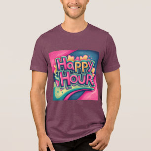 Camiseta Teto de festa divertida e vibrante