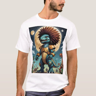 Camiseta Teto de Ficha Científica Fantástica Futurística de