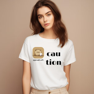 Camiseta Teto de Gato Engraçado para Gatos Amantes Câncer