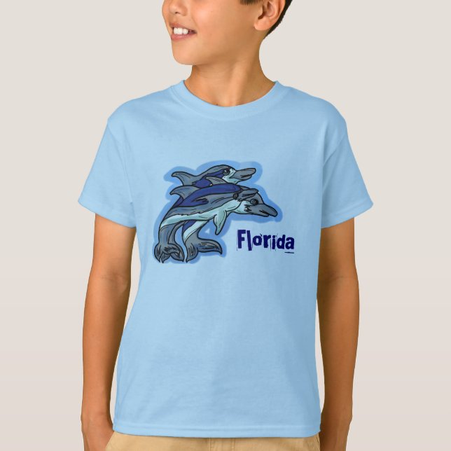 Camiseta Teto de golfinhos da Flórida (Frente)