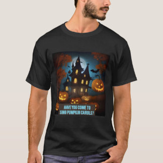 Camiseta Teto de Halloween Maciço