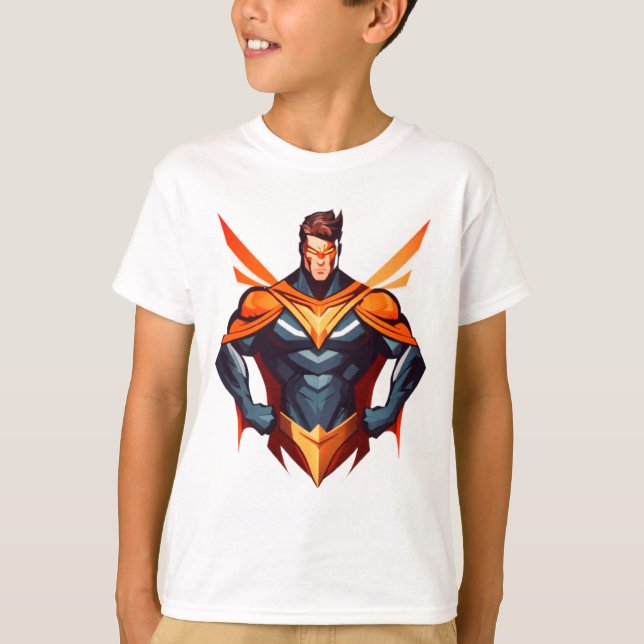 Camiseta Teto de Ícone Heroico (Frente)