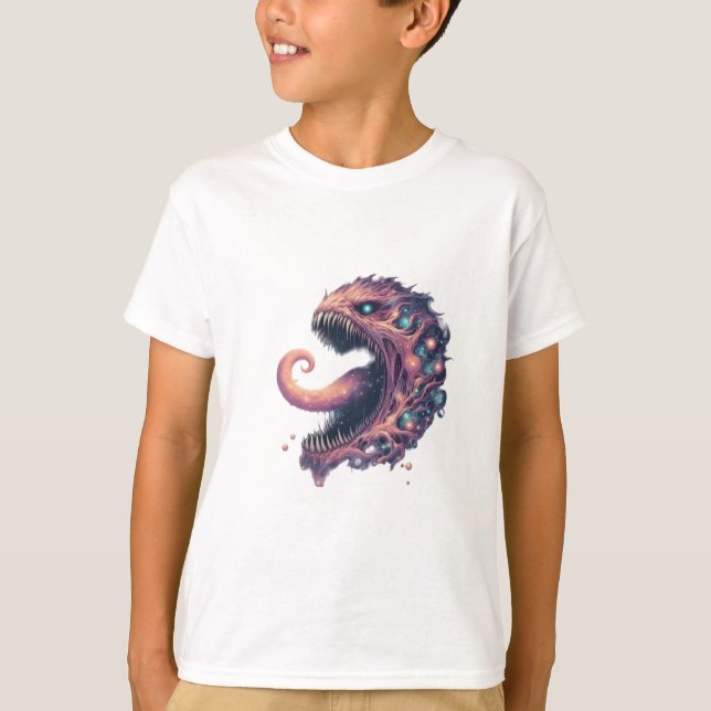 Camiseta Teto de metal de morte de devorador cósmico (Frente)