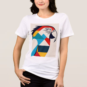Camiseta Teto de Papagaio Geométrico