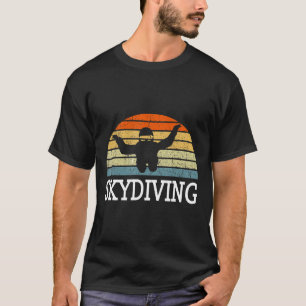 Camiseta Teto de Paraquedas Engraçado de Skydiving