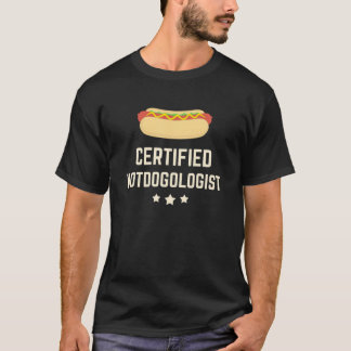 Camiseta Teto de presentes de cachorro quente Hotdogista ce