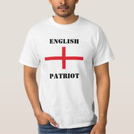 Camiseta Teto de Protesto Patriótico Inglês