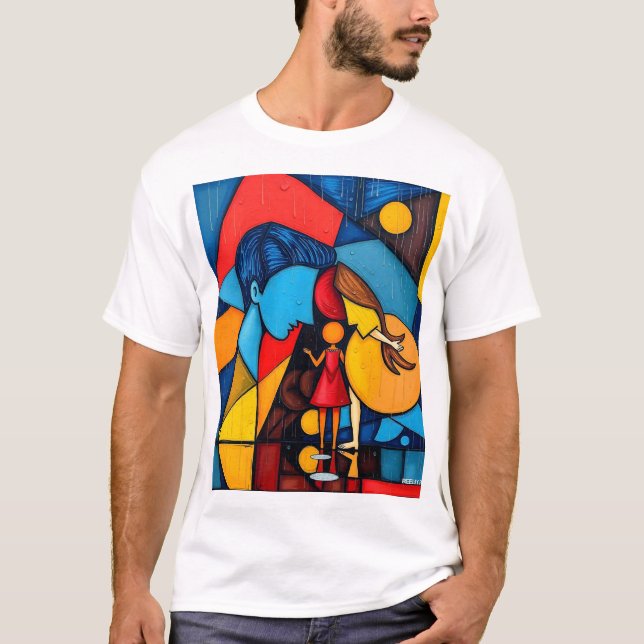 Camiseta "Teto de Reverência de Vidro Obtido" (Frente)