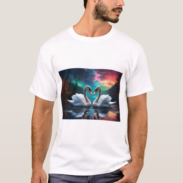 Camiseta "Teto de Serenata Swan Encantado" (Frente)