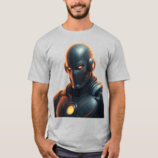 Camiseta Teto de Super Herói do Manipulador de Metal