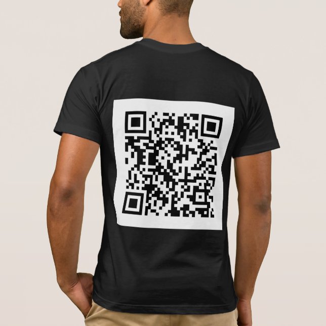 Camiseta Teto de Teste Antivírus Padrão EICAR (Verso)