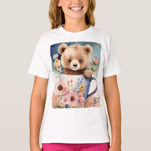 Camiseta Teto De Urso De fofinho (Frente)
