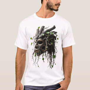 Camiseta Teto de Vinhas Root Face Tribal