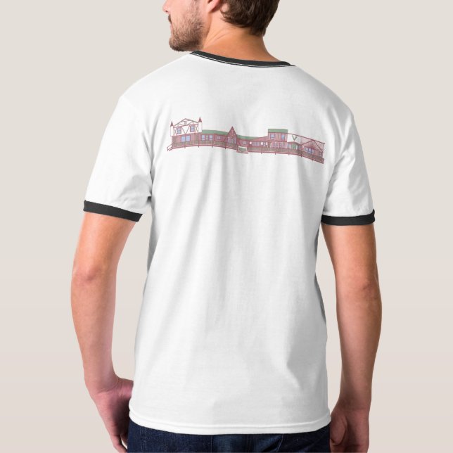 Camiseta Teto do acampamento de calçadas VOFS (Parte Traseira Completa)